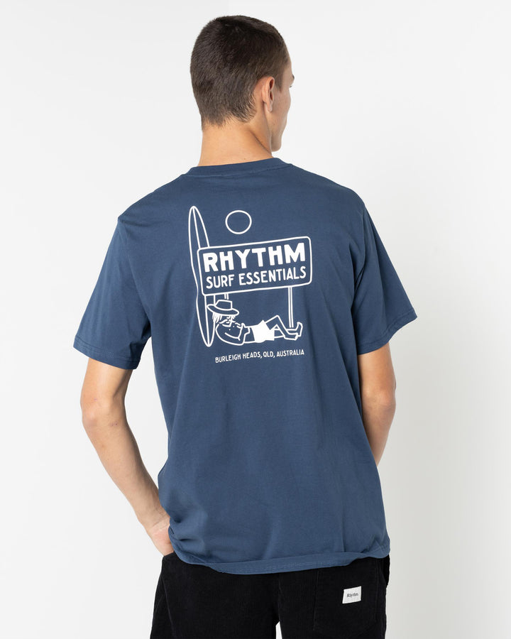 Rhythm Men's Siesta Tee - Navy 2