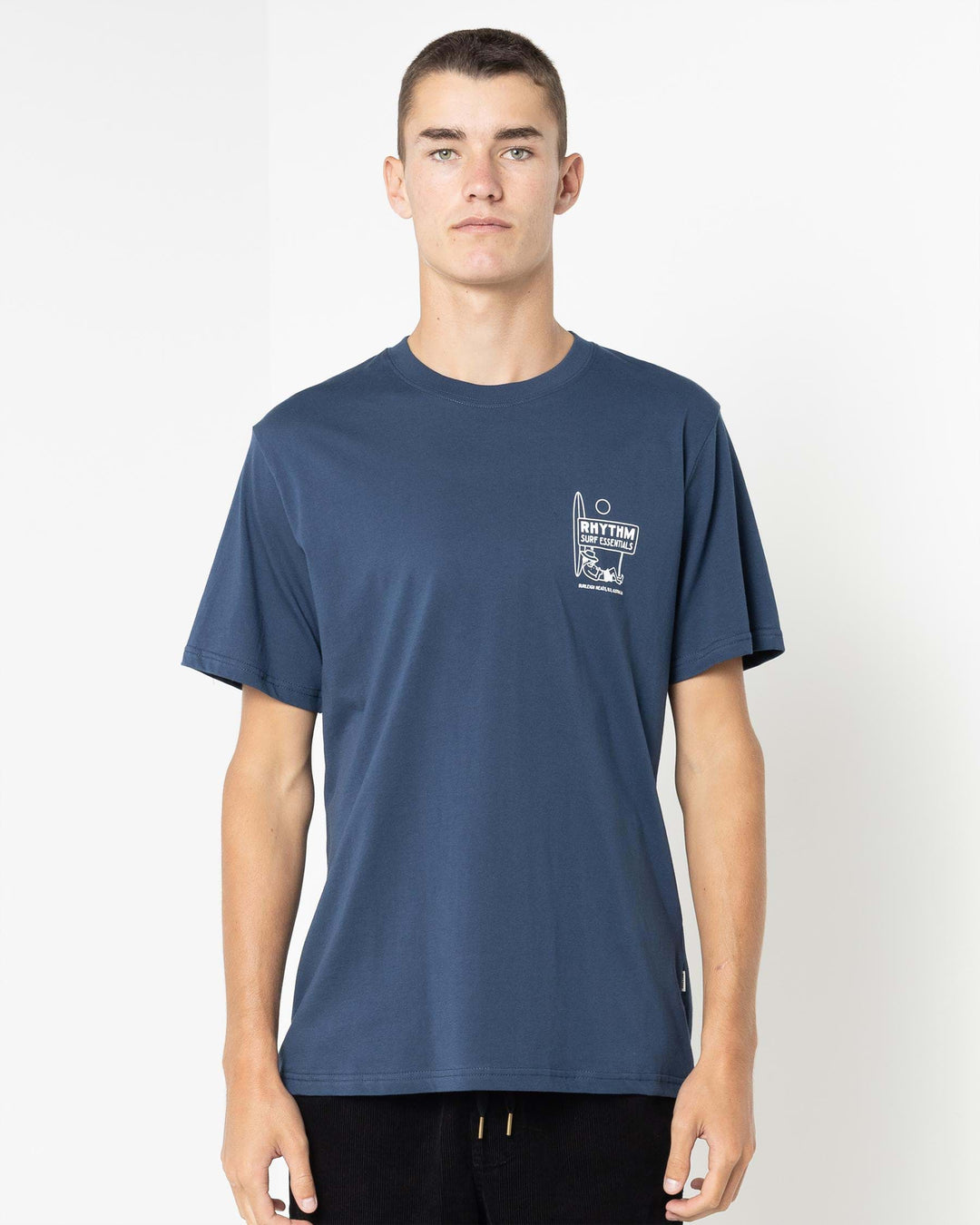 Rhythm Men's Siesta Tee - Navy 3
