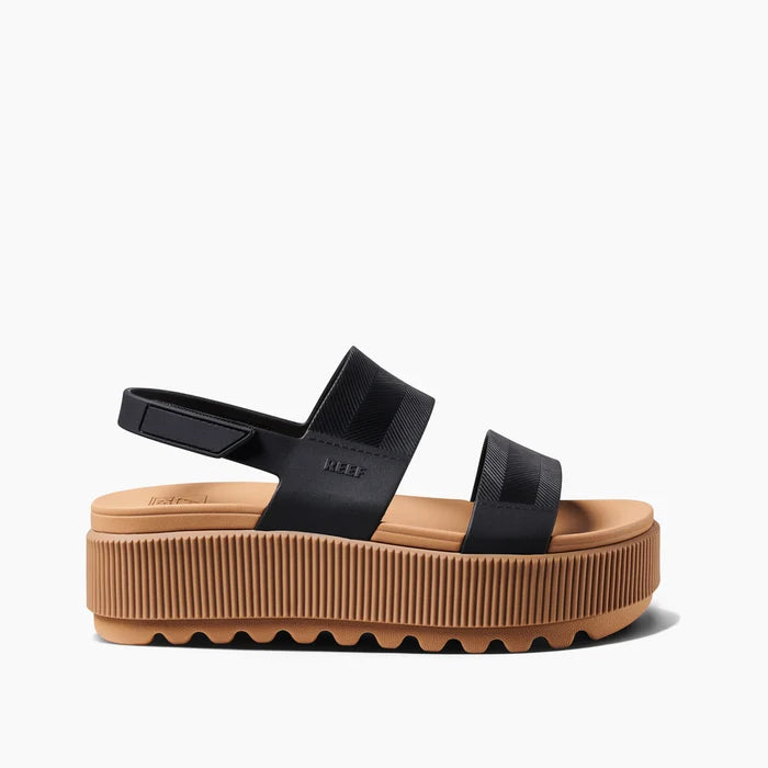 Reef Women's Water Vista Higher Sandals - Black 