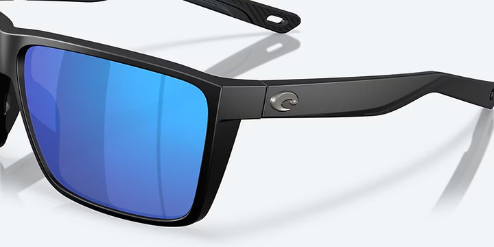 Costa Rincon II 580G Sunglasses - Matte Black/Blue Mirror 5