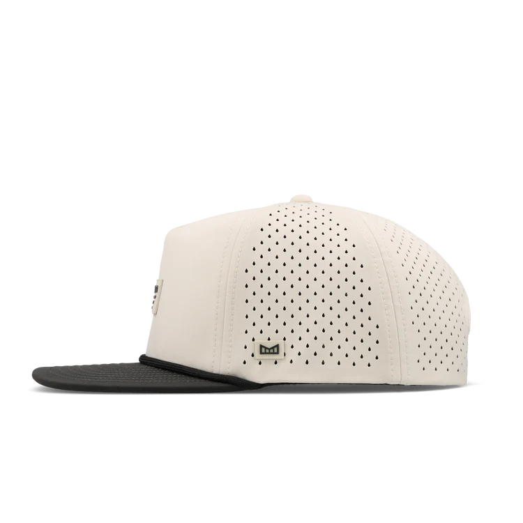 Melin Coronado Brick Hydro Performance Hat - Moonbeam/Pirate Black 2