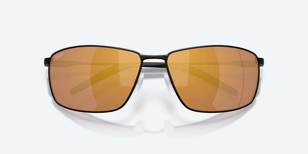 Costa Turret 580P Sunglasses - Satin Black Gold