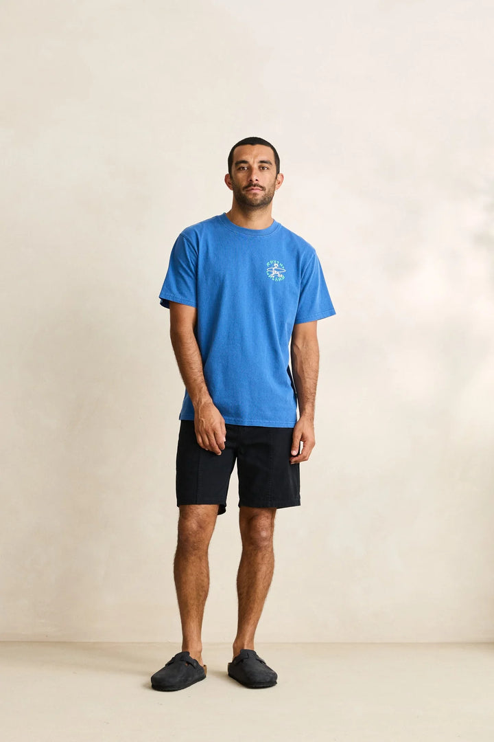 Rhythm Men’s Jaunt Vintage TShirt - Cobalt 4
