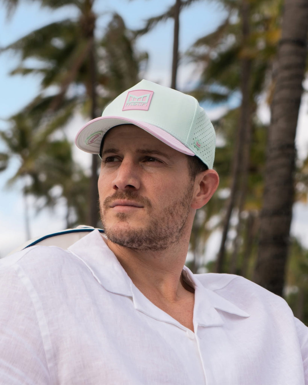 Melin Odysea Stacked Hydro Performance Hat - South Beach 1
