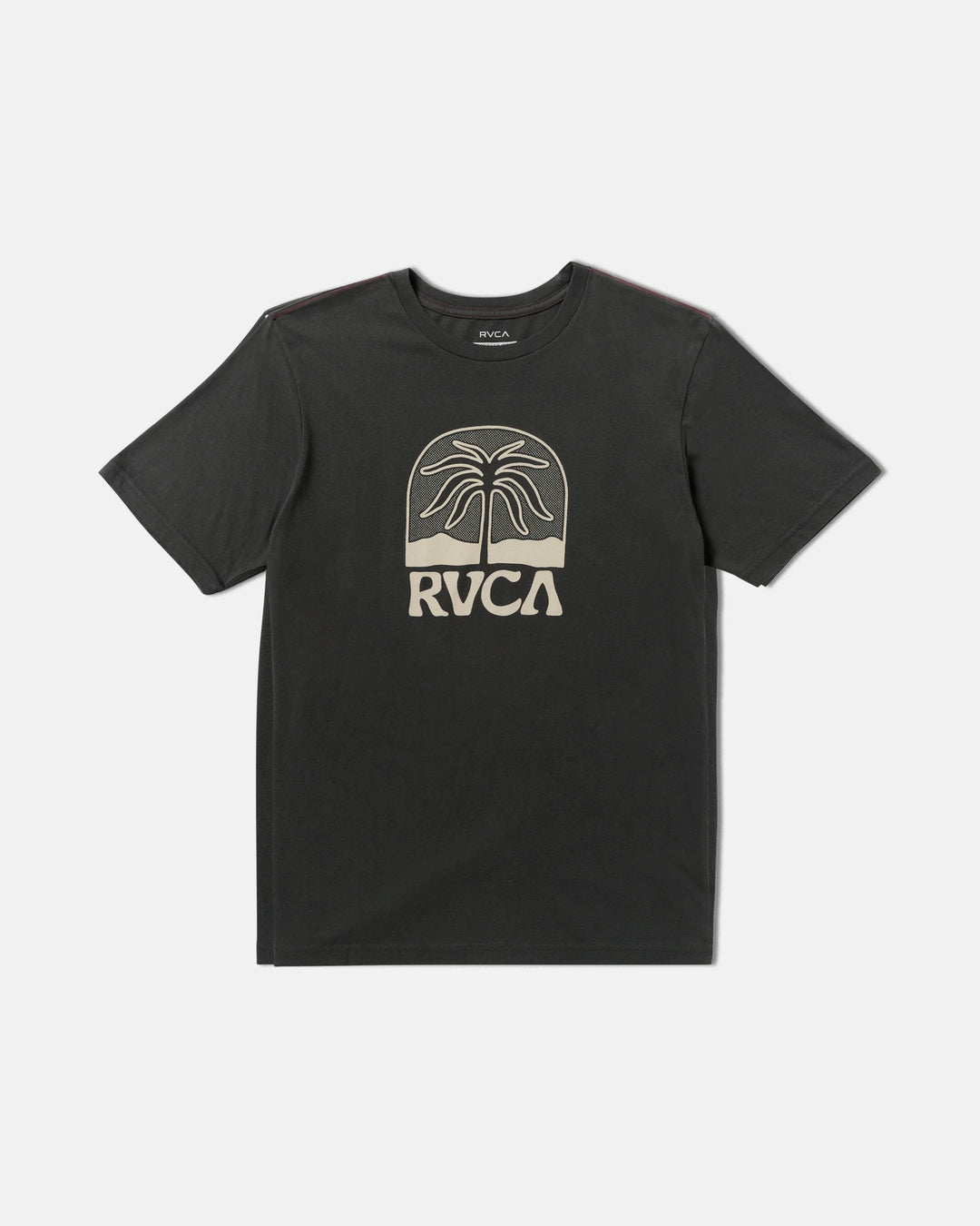 RVCA Men’s Palmcrest Tee - Pirate Black 
