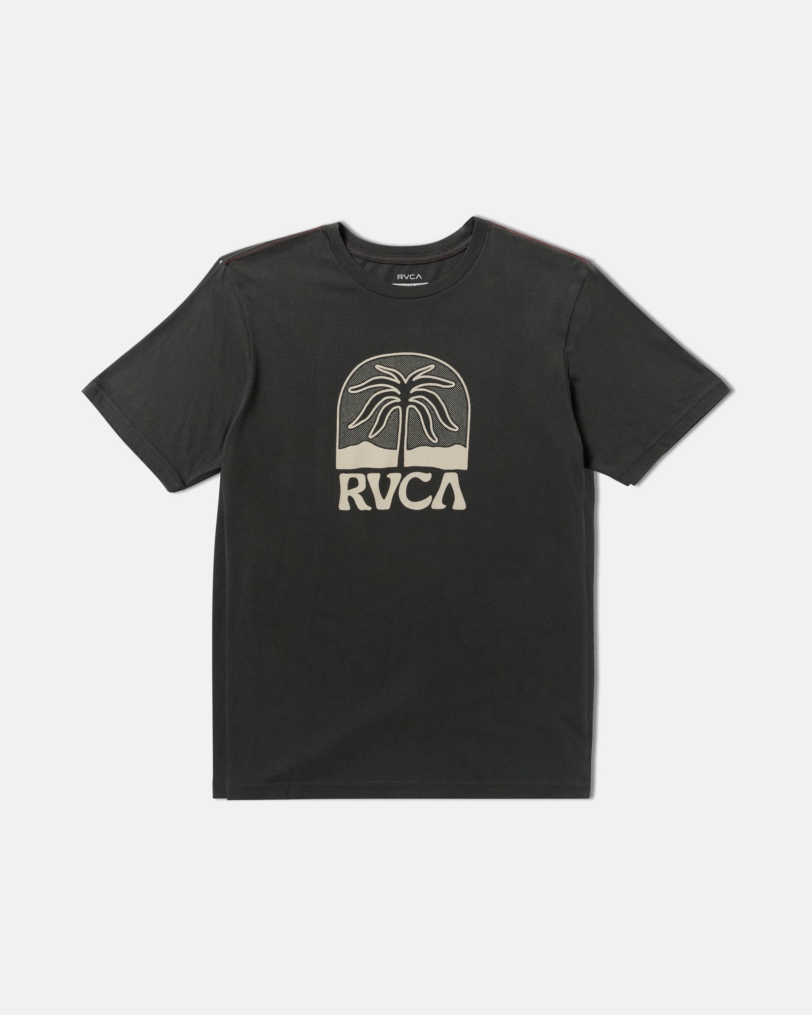 RVCA Men’s Palmcrest Tee - Pirate Black 