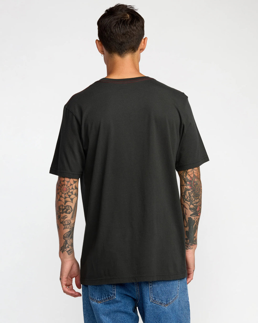 RVCA Men’s Palmcrest Tee - Pirate Black 2