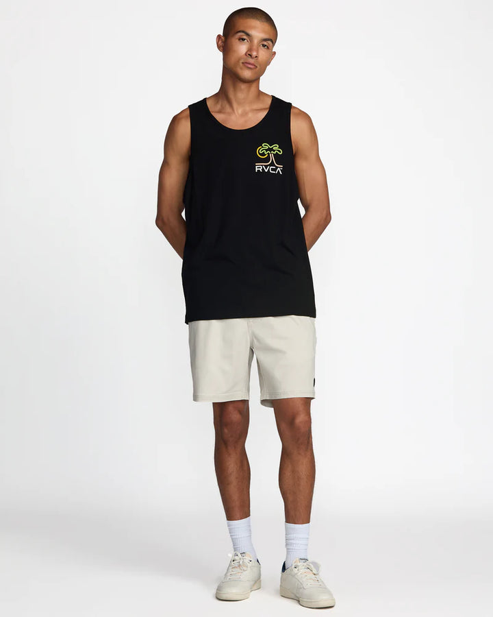 RVCA Men's Happy Hour Tank - Black 4