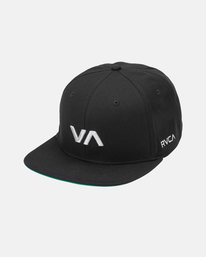 RVCA Infield Snapback Hat - Black 