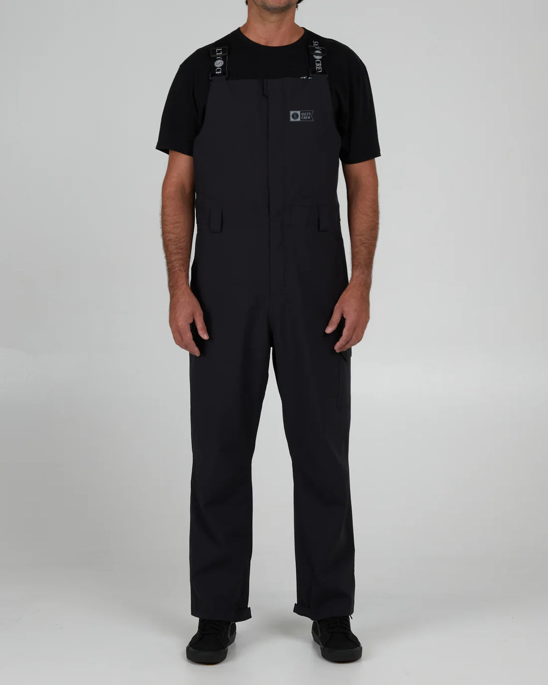 Salty Crew Long Range Bib - Black 