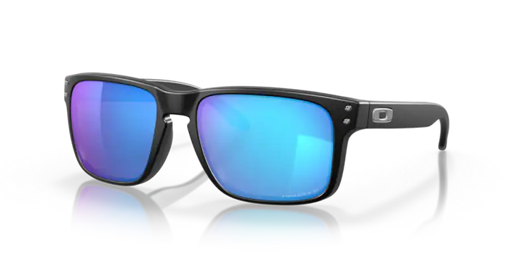 Holbrook Matte Black w/ Prizm Sapphire Irid Polar