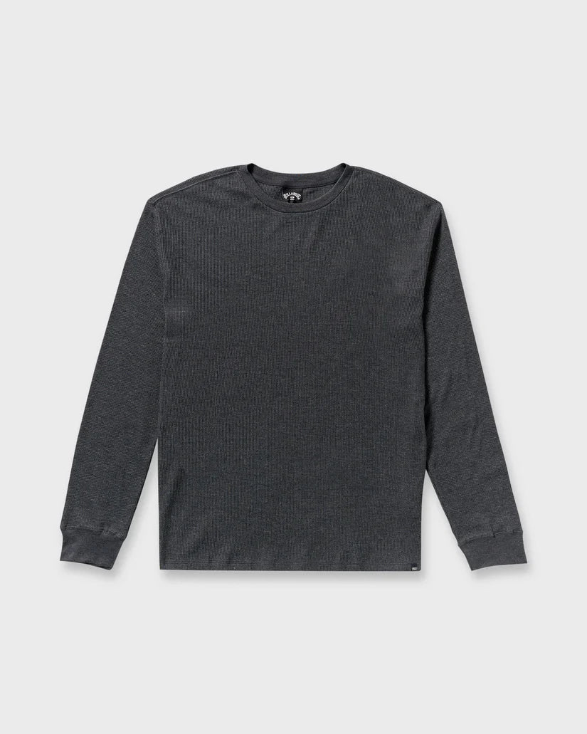 Billabong Men’s Essential Thermal Top - Black heather 5
