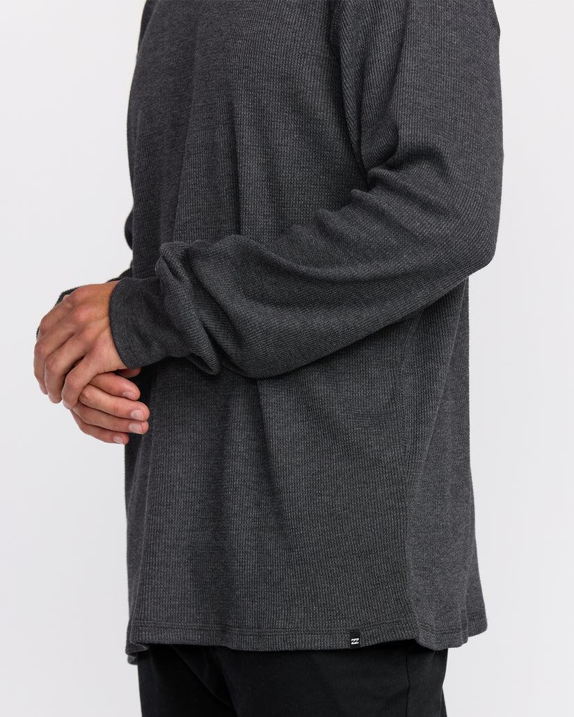 Billabong Men’s Essential Thermal Top - Black heather 4