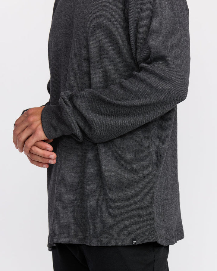 Billabong Men’s Essential Thermal Top - Black heather 4