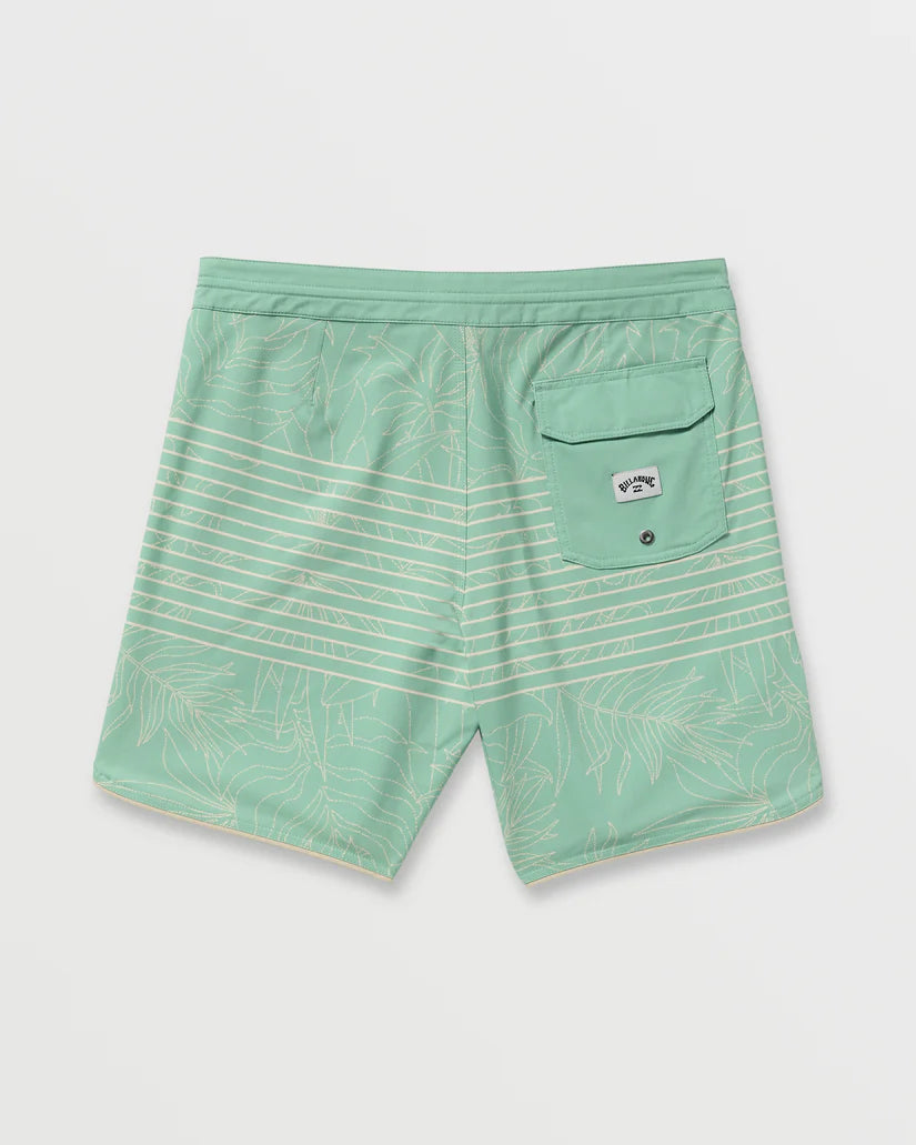 Billabong Men’s 73 Lo Tides 18" Boardshorts - Mist Green 1