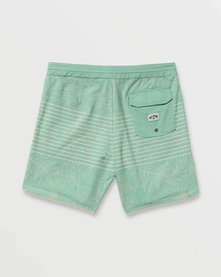 Billabong Men’s 73 Lo Tides 18" Boardshorts - Mist Green 1