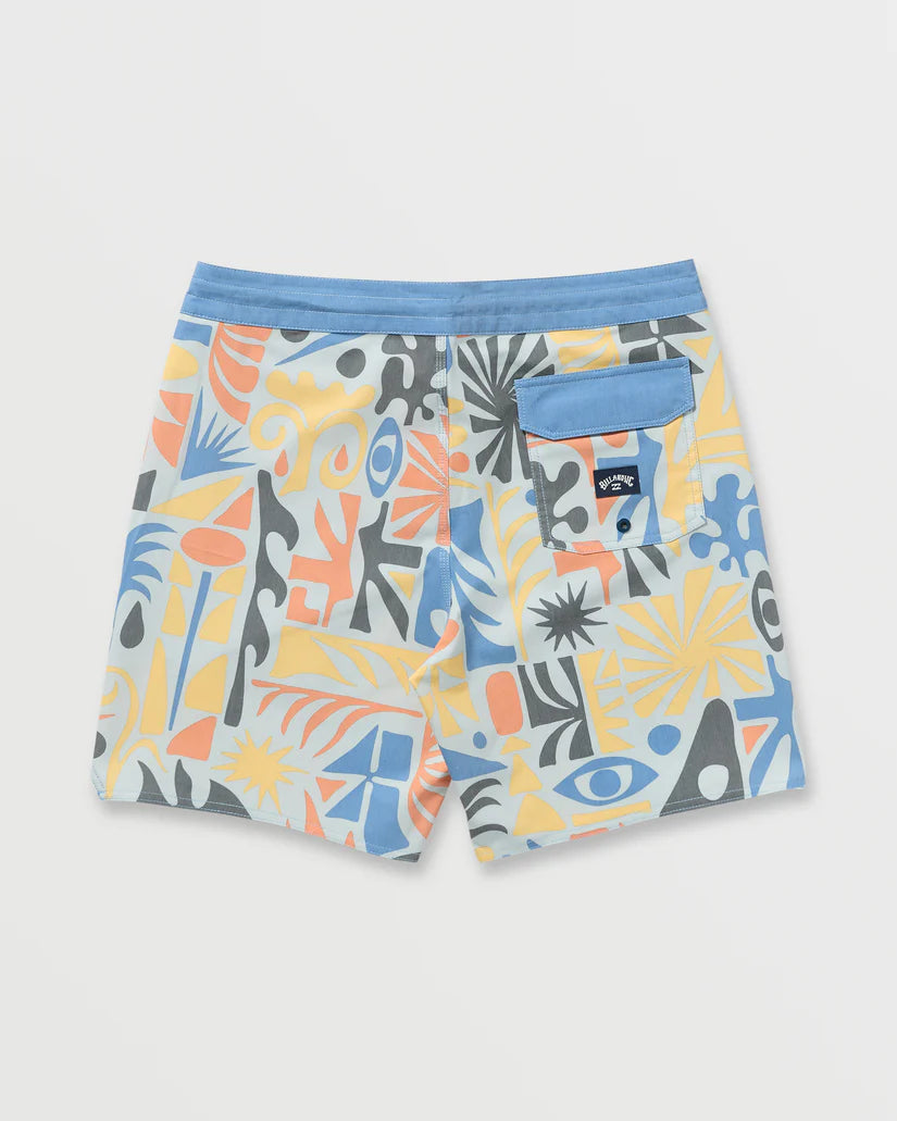 Billabong Good Times Lo Tides 18" Boardshorts - Multi 3
