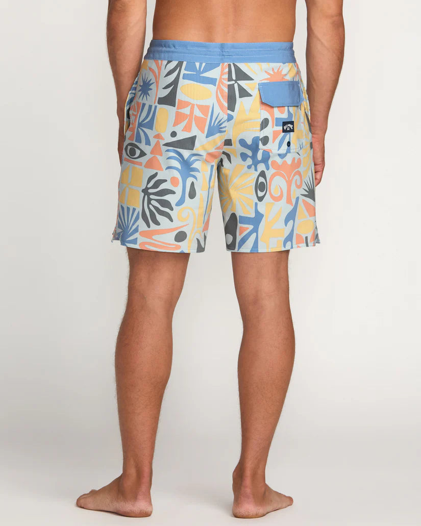 Billabong Good Times Lo Tides 18" Boardshorts - Multi 1