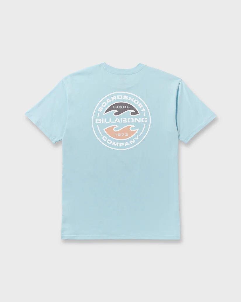 Billabong Men’s Hollow Premium Tee - Coastal Blue 6