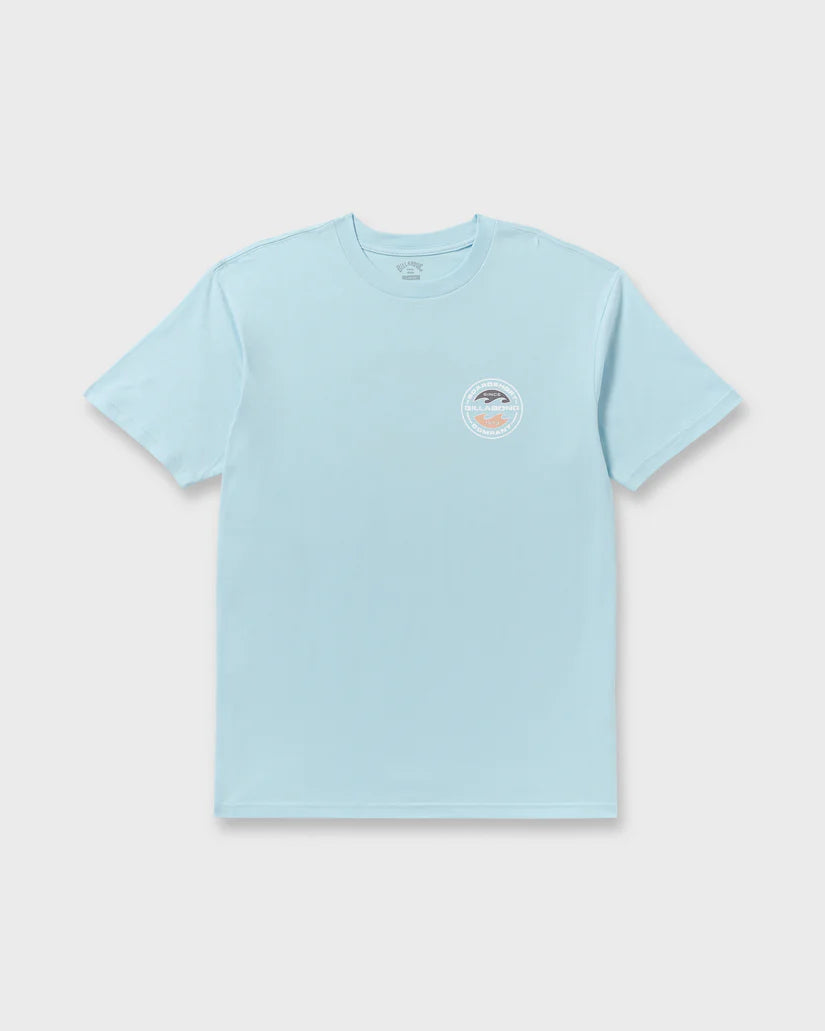 Billabong Men’s Hollow Premium Tee - Coastal Blue 5