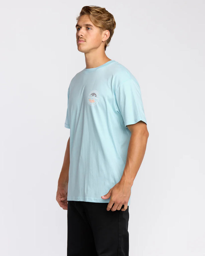Billabong Men’s Hollow Premium Tee - Coastal Blue 2