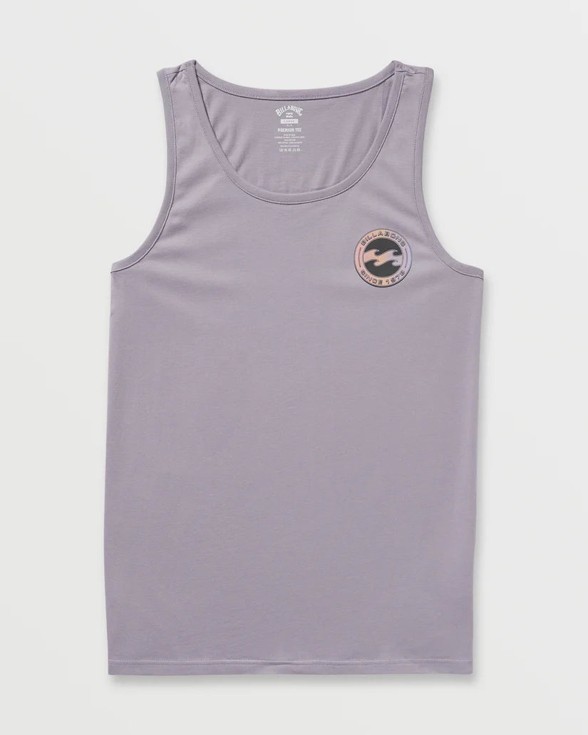 Billabong Men's Hollow Premium Tank - Light Purple 2