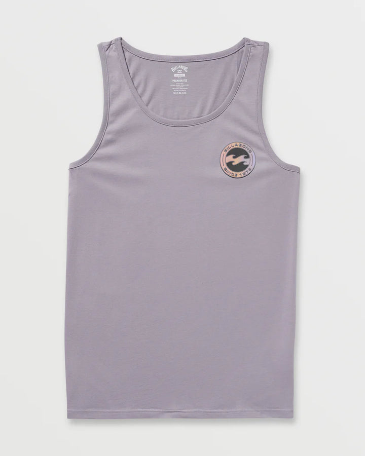 Billabong Men's Hollow Premium Tank - Light Purple 2