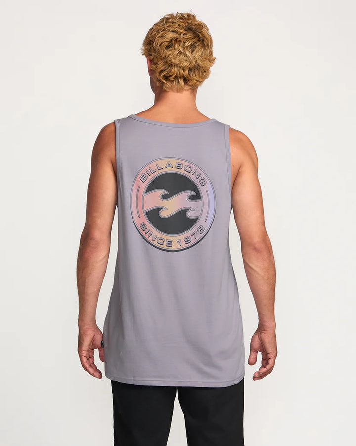 Billabong Men's Hollow Premium Tank - Light Purple 1