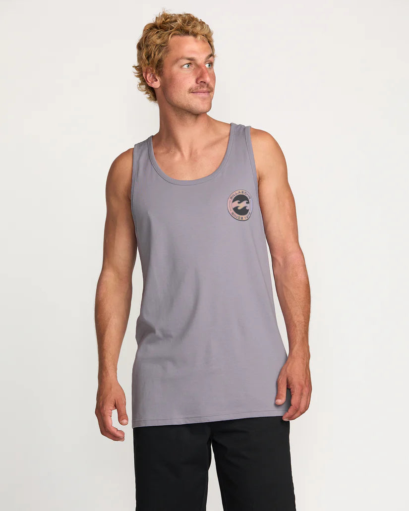 Billabong Men's Hollow Premium Tank - Light Purple 