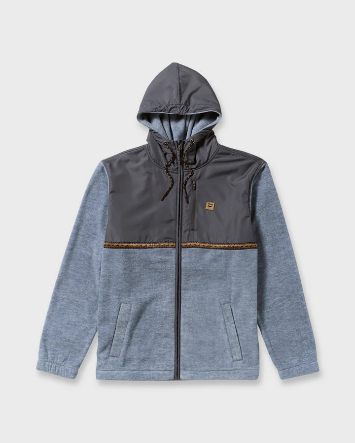 Billabong Men's A/Div Boundary Lite Zip - Steel Blue 5