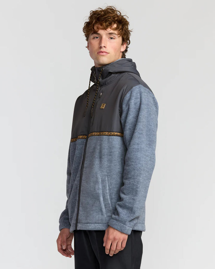 Billabong Men's A/Div Boundary Lite Zip - Steel Blue 2