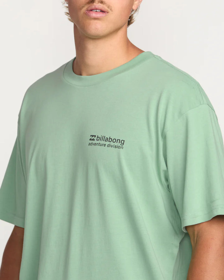 Billabong Men's Making Tracks ADiv Tee - Mist Green 6