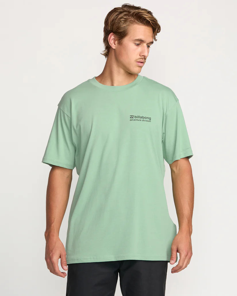 Billabong Men's Making Tracks ADiv Tee - Mist Green 