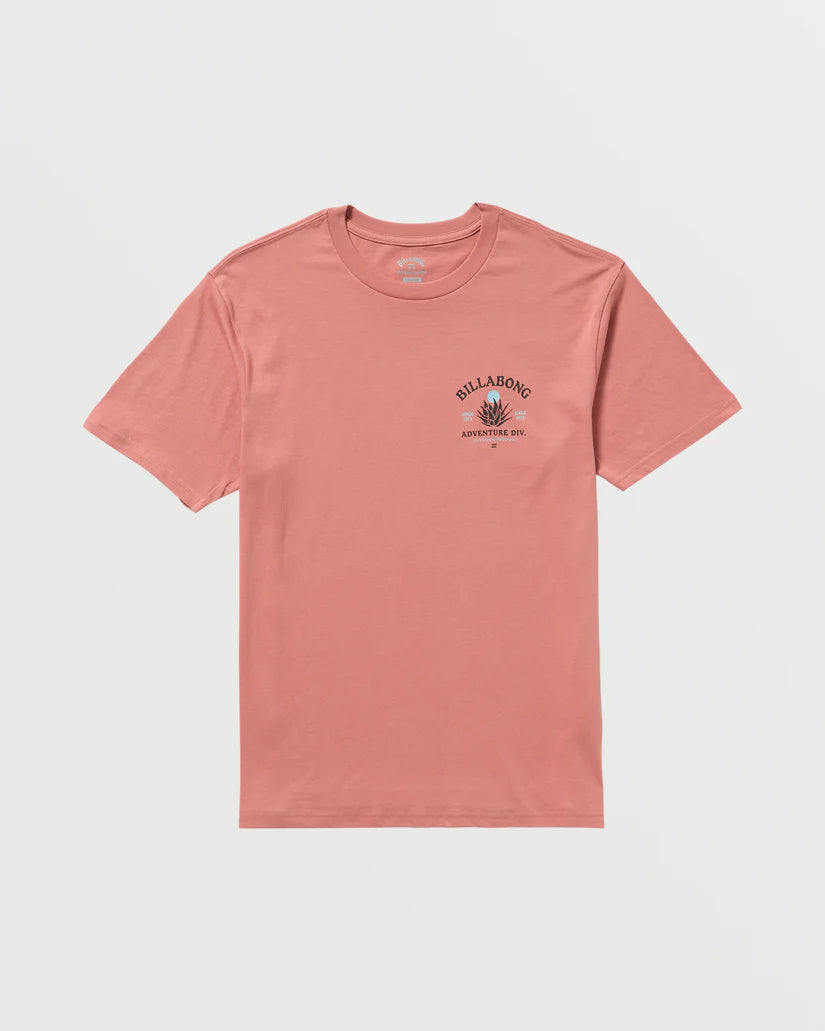 Billabong Men’s A/Div Agave Tee - Dusty Rose 2