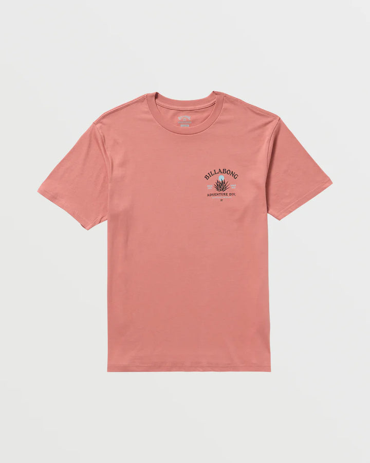 Billabong Men’s A/Div Agave Tee - Dusty Rose 2
