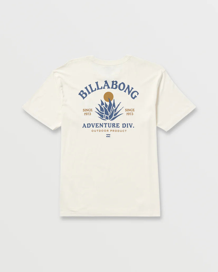 Billabong Men’s A/Div Agave Tee - Off White 4