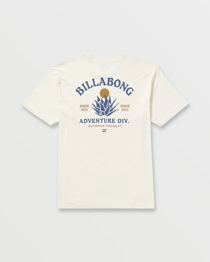 Billabong Men’s A/Div Agave Tee - Off White 4