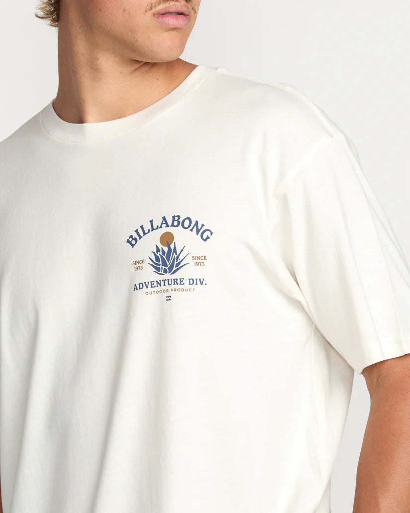 Billabong Men’s A/Div Agave Tee - Off White 6