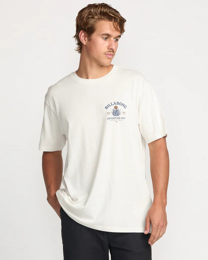 Billabong Men’s A/Div Agave Tee - Off White 1