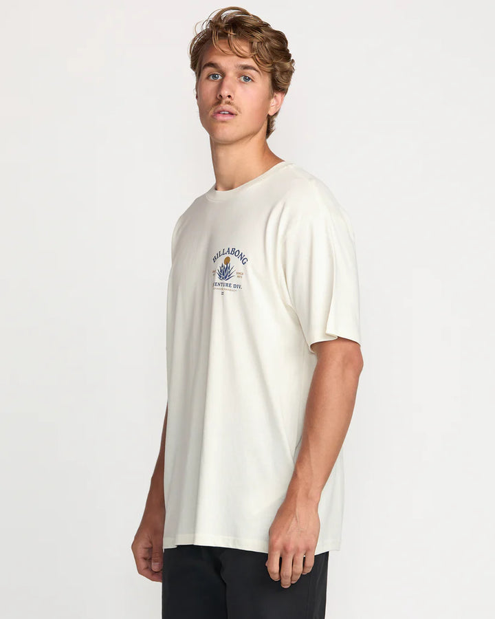 Billabong Men’s A/Div Agave Tee - Off White 7