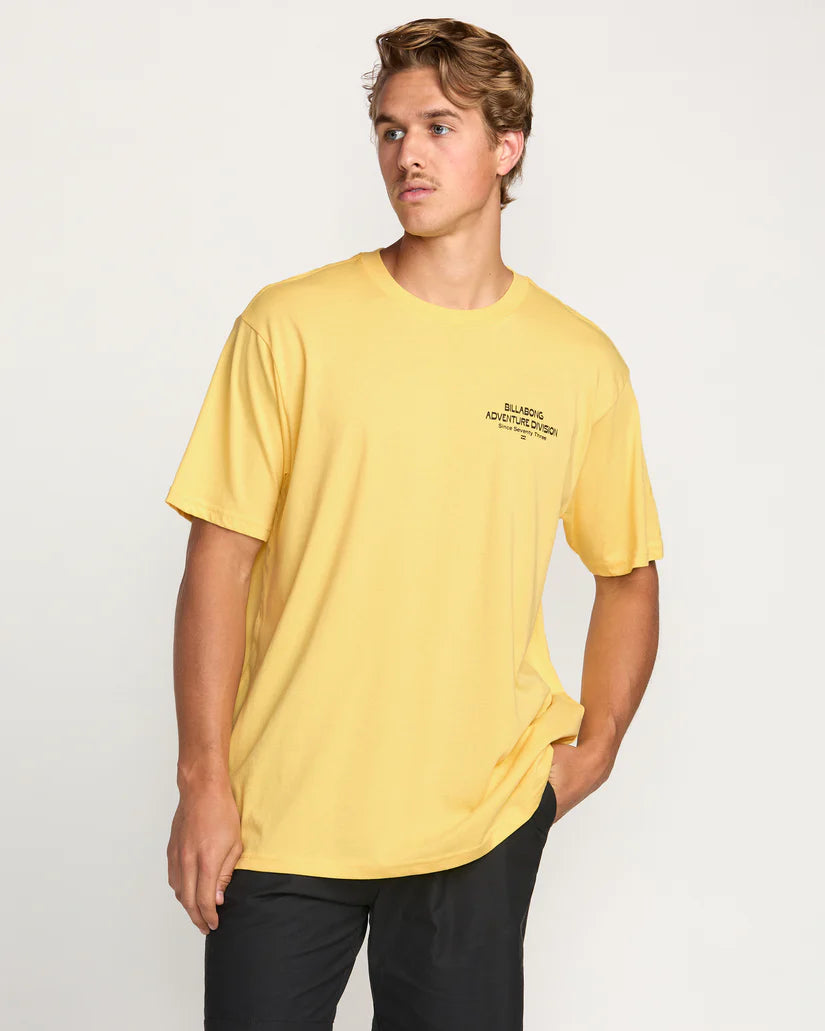 Billabong Men's Setup ADiv Tee - Lemon 