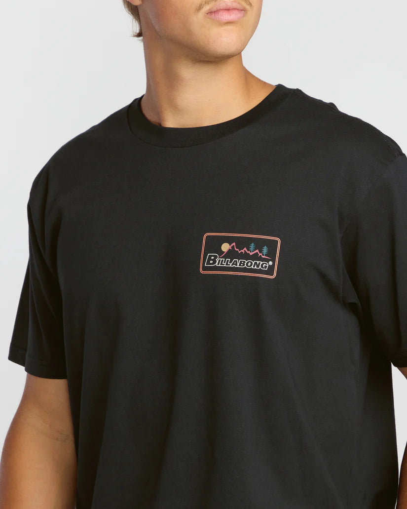 Billabong Men’s Range A/Div Tee - Black 5