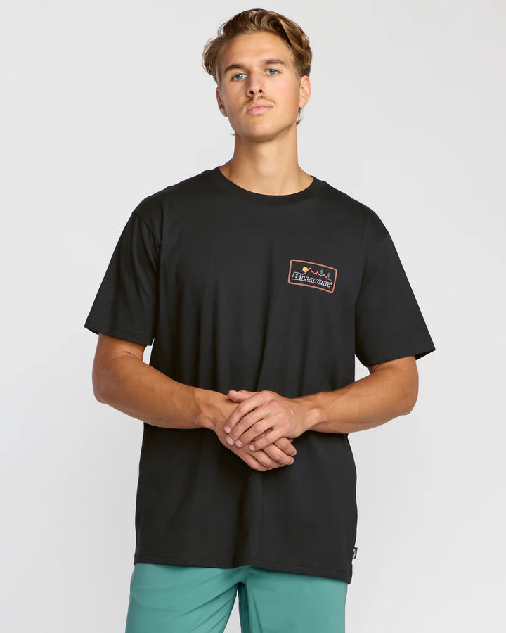 Billabong Men’s Range A/Div Tee - Black 1