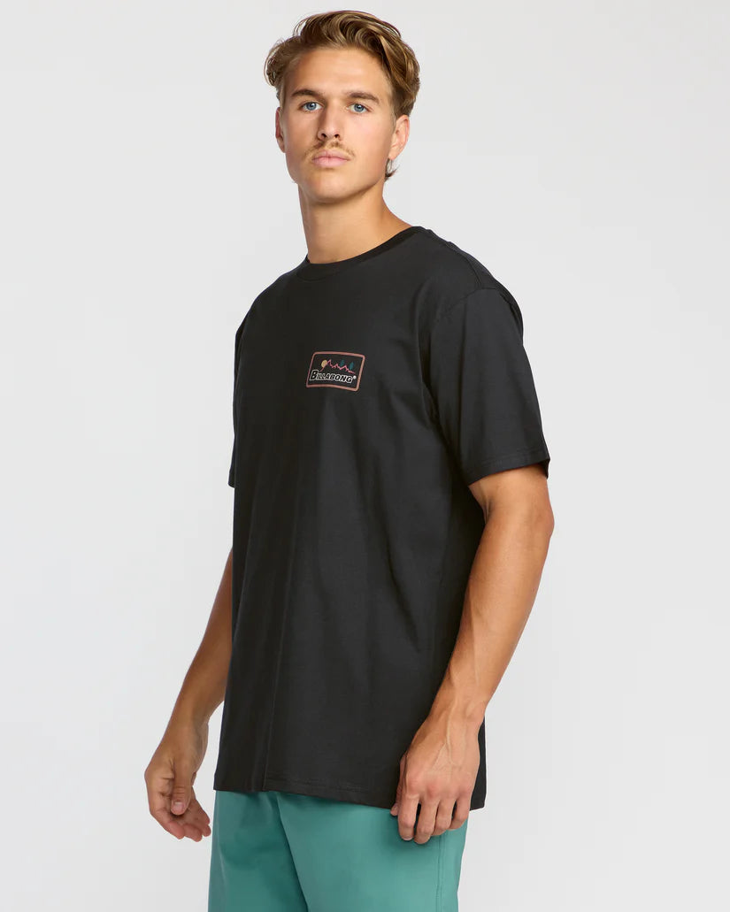 Billabong Men’s Range A/Div Tee - Black 3