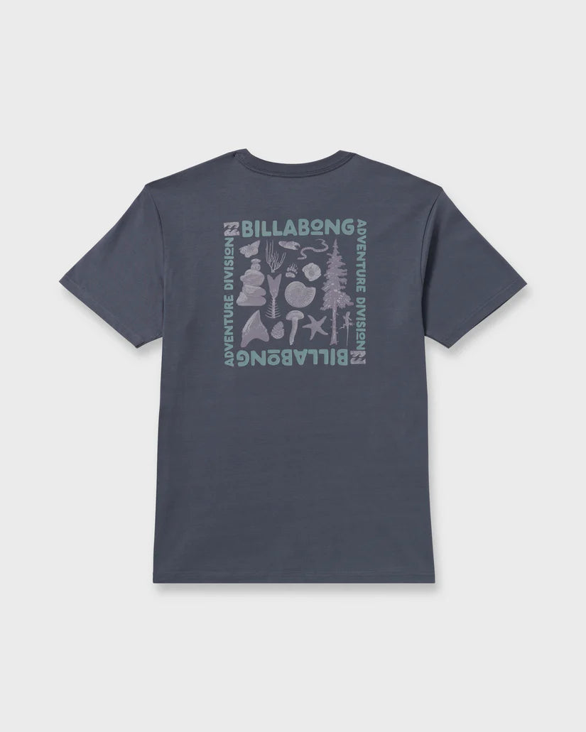 Billabong Men’s Trail A/Div Tee - Midnight Blue 6