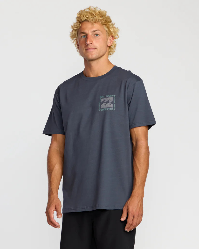 Billabong Men’s Trail A/Div Tee - Midnight Blue 