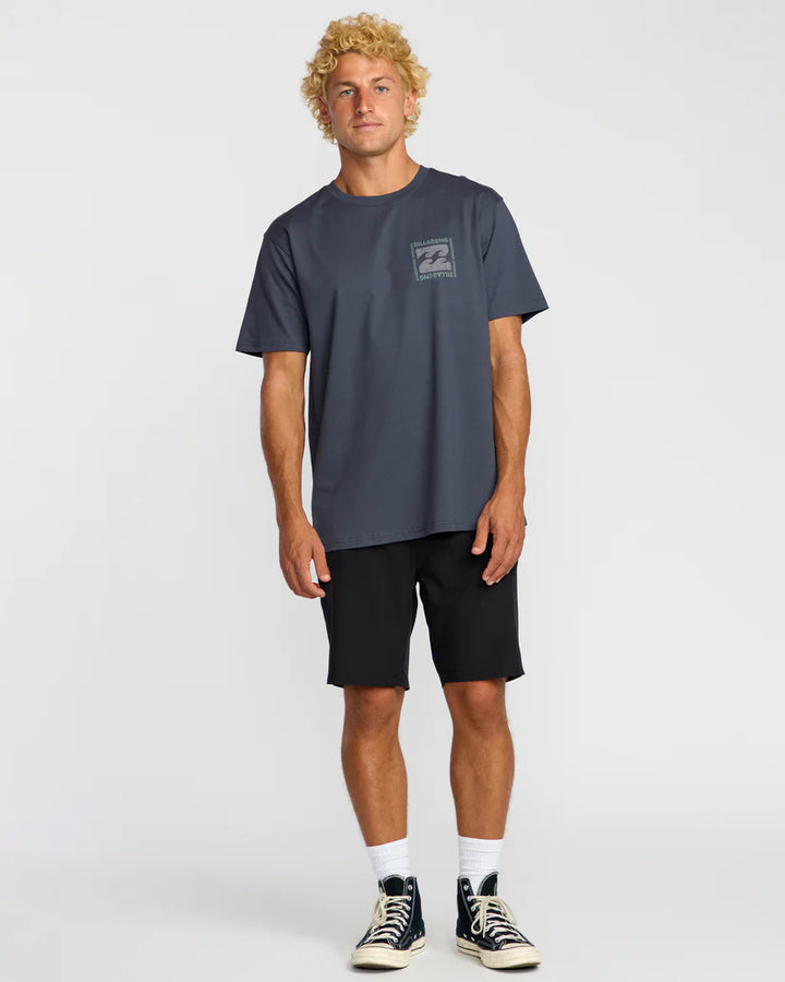 Billabong Men’s Trail A/Div Tee - Midnight Blue 3