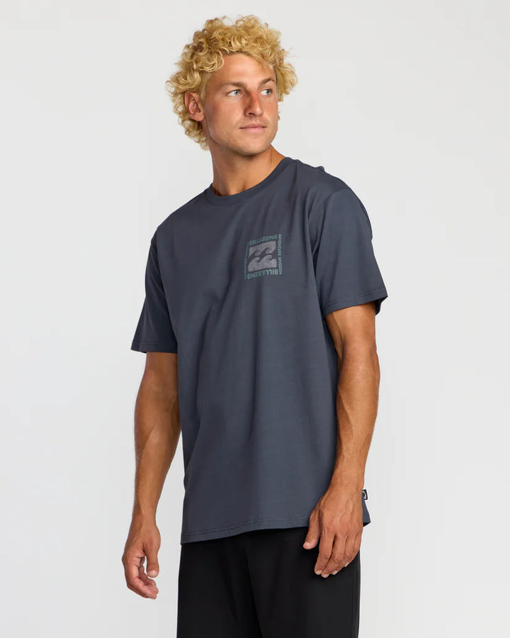 Billabong Men’s Trail A/Div Tee - Midnight Blue 2