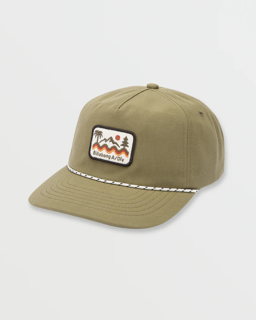 Billabong ADiv Strapback Hat - Military 