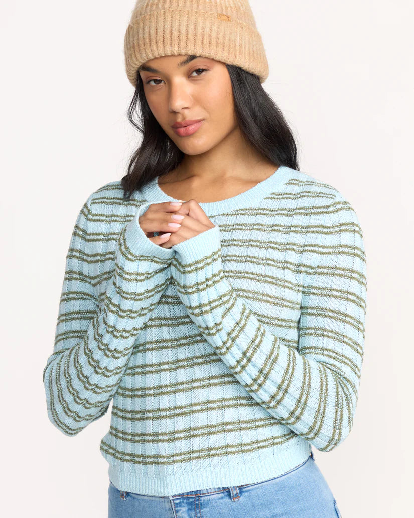 Billabong Women’s Clare Sweater - Misty Blue 5